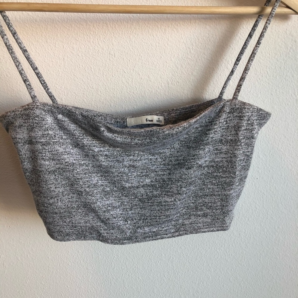 Aritzia | Wilfred Free LAINE TANK | Grey | Medium